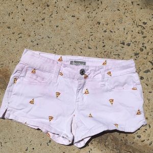 Soundgirl Pizza shorts